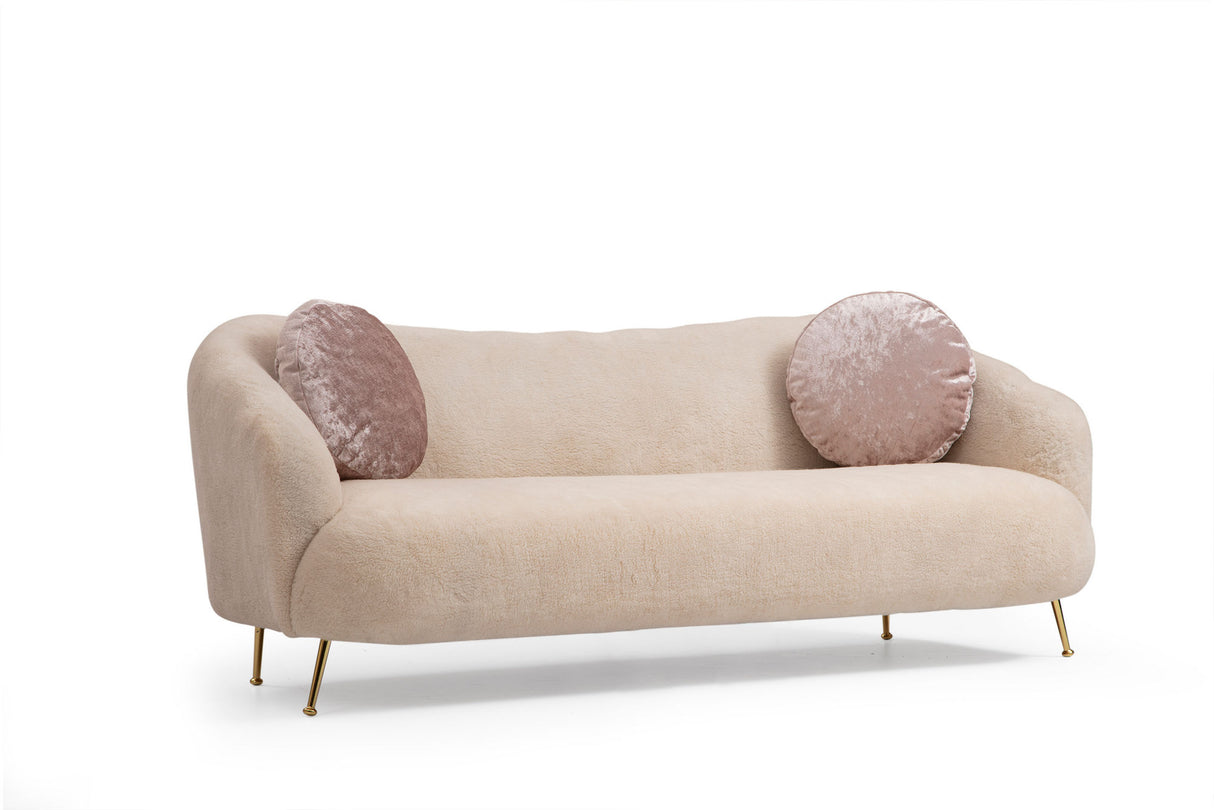 3-Sitzer-Sofa Istiridye Beige