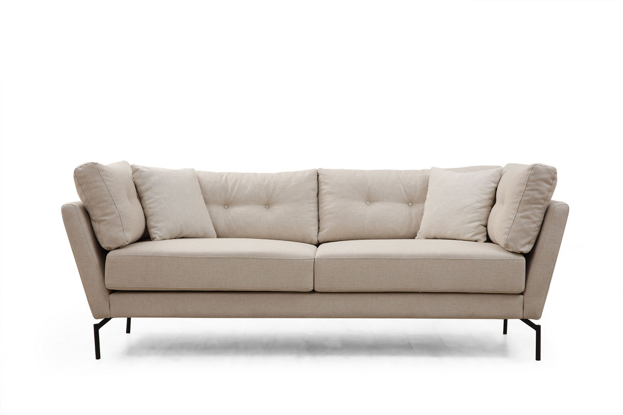 3-Sitzer-Sofa Mapa Creme