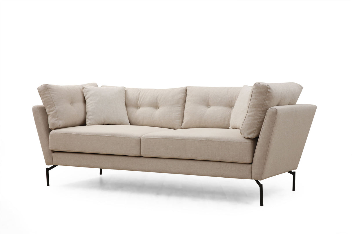 3-Sitzer-Sofa Mapa Creme