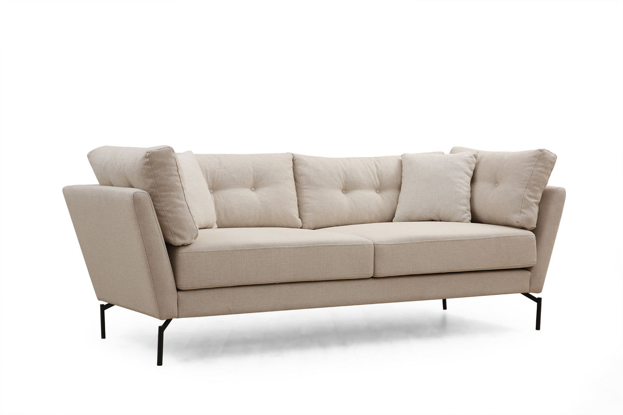 3-Sitzer-Sofa Mapa Creme