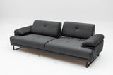 3-Sitzer-Schlafsofa Mustang Anthrazit