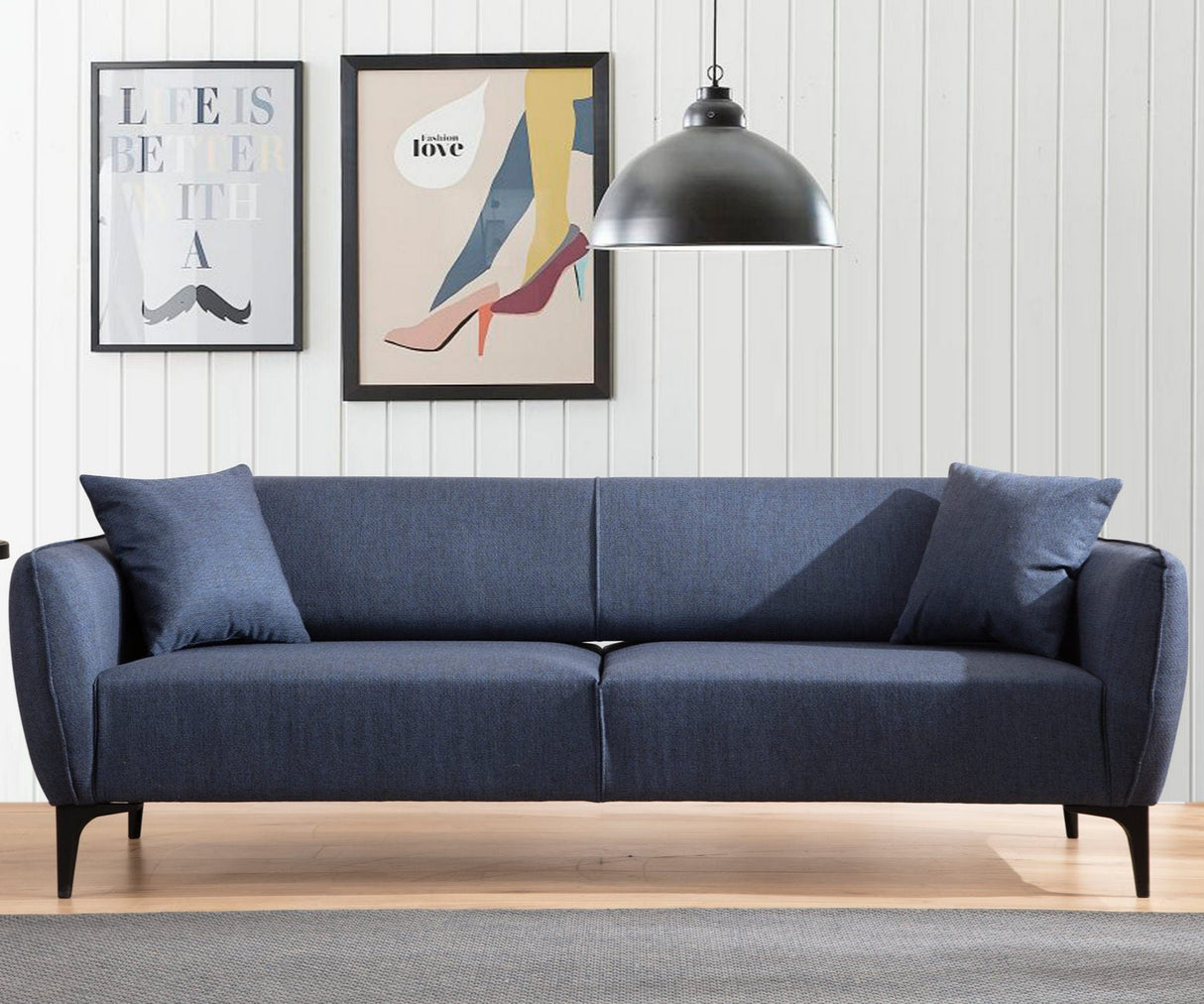 3-Sitzer-Sofa Belissimo Blau