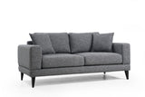 2-Sitzer-Sofa Nordic Dunkelgrau