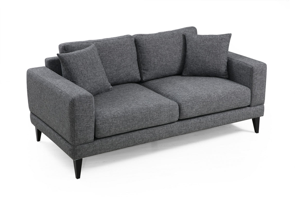 2-Sitzer-Sofa Nordic Dunkelgrau