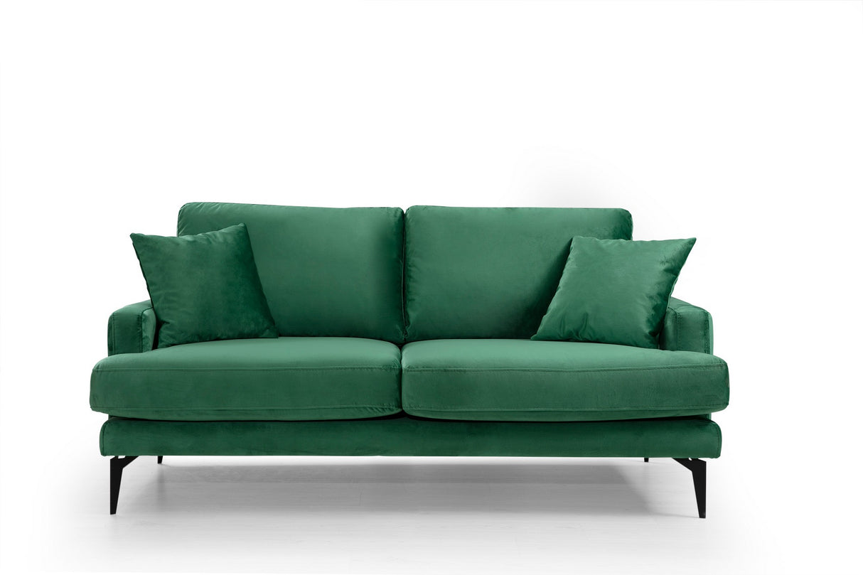 2-Sitzer-Sofa Papira Grün