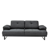 2-Sitzer-Schlafsofa Mustang Anthrazit