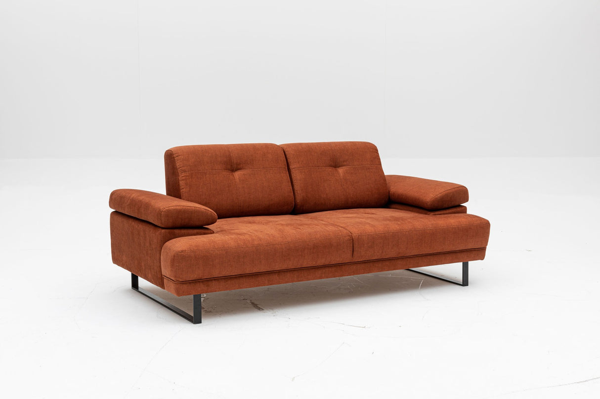 2-Sitzer-Schlafsofa Mustang Orange