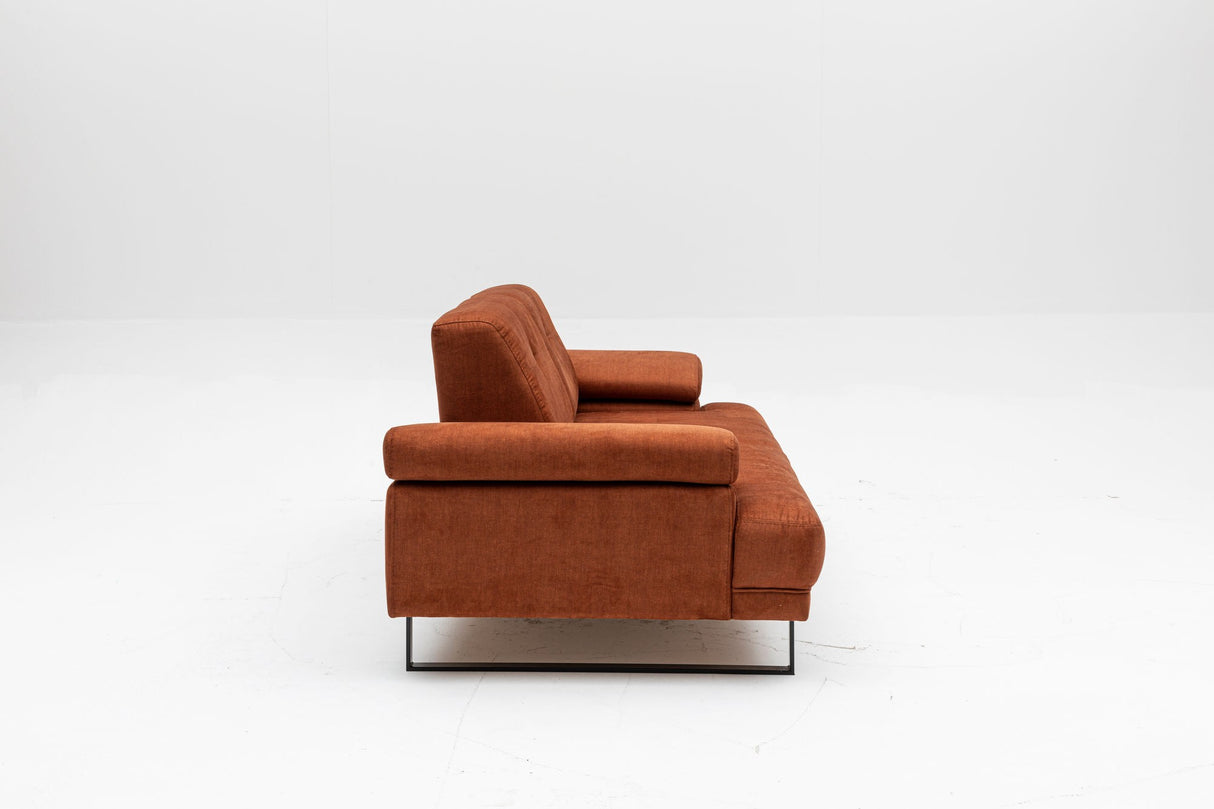 2-Sitzer-Schlafsofa Mustang Orange