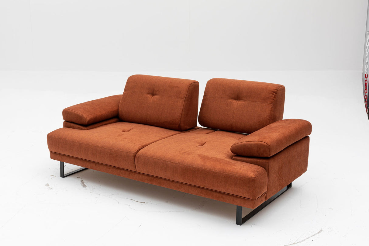 2-Sitzer-Schlafsofa Mustang Orange