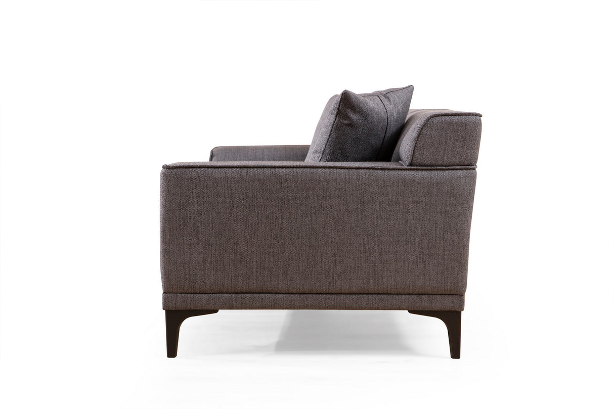 2-Sitzer-Sofa Petra Anthrazit