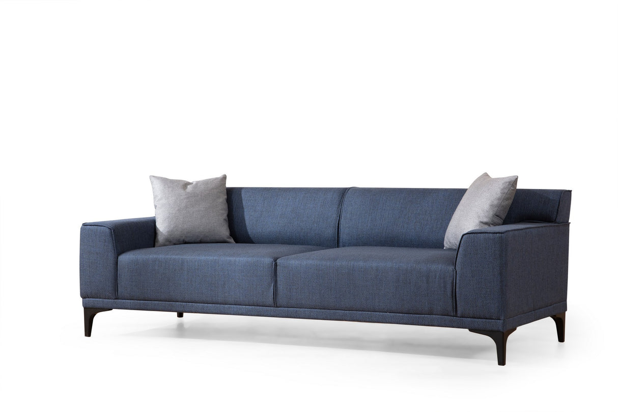 3-Sitzer-Sofa Petra Blau