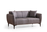 2-Sitzer-Sofa Belissimo Dunkelgrau