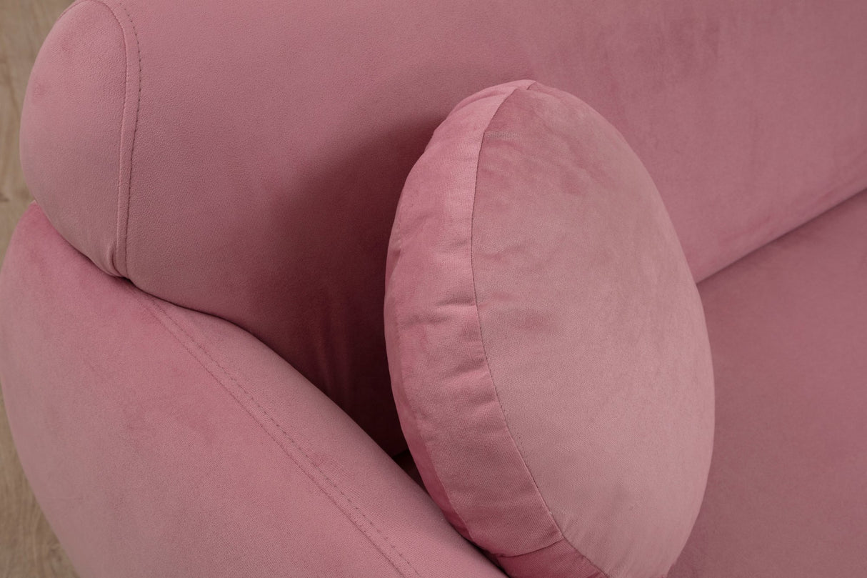 3-Sitzer-Sofa Eddy Dusty Rose