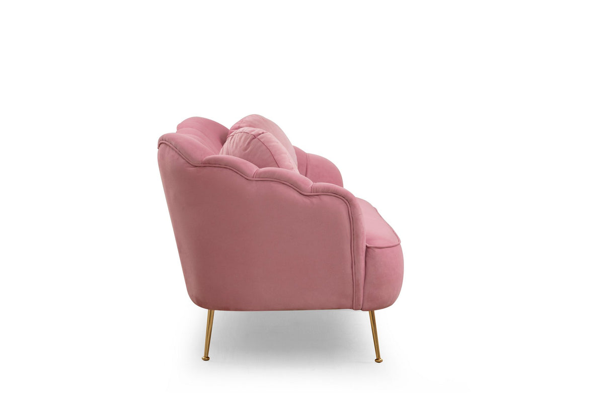 3-Sitzer-Sofa Istiridye Dusty Rose