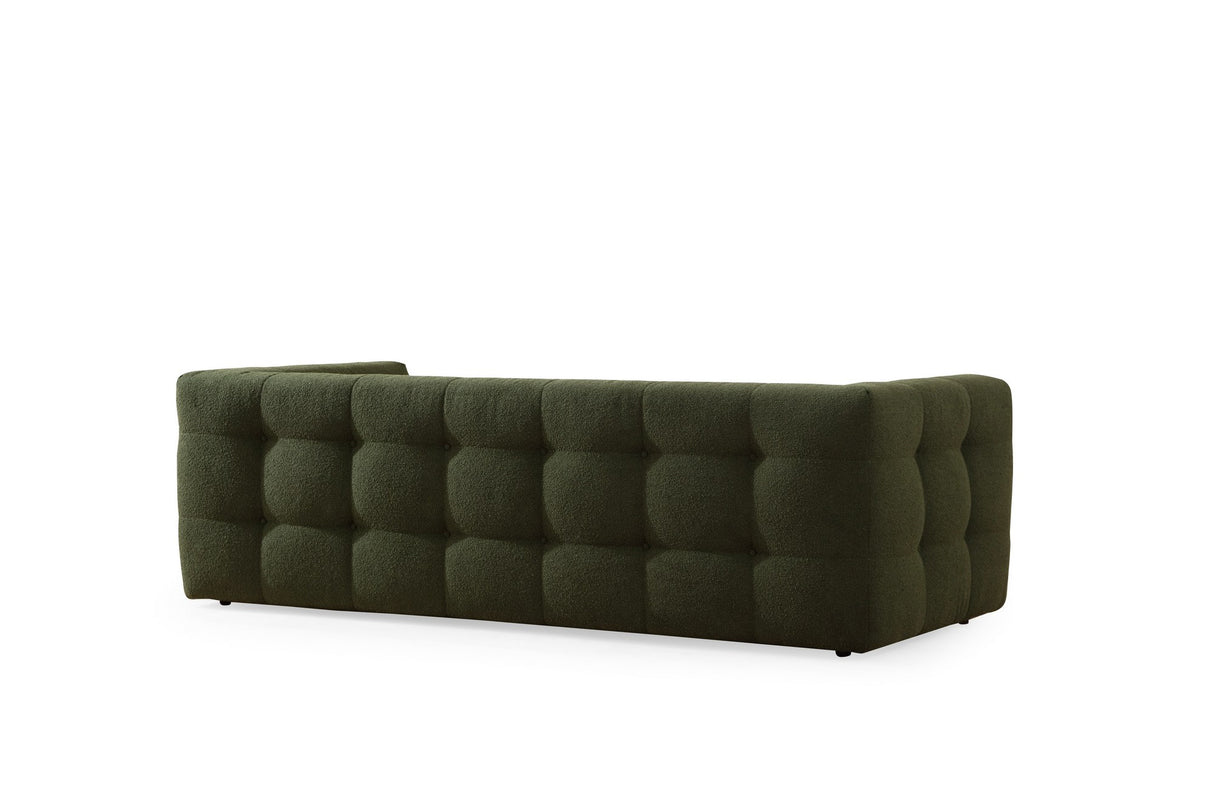 3-Sitzer-Sofa Cady Green