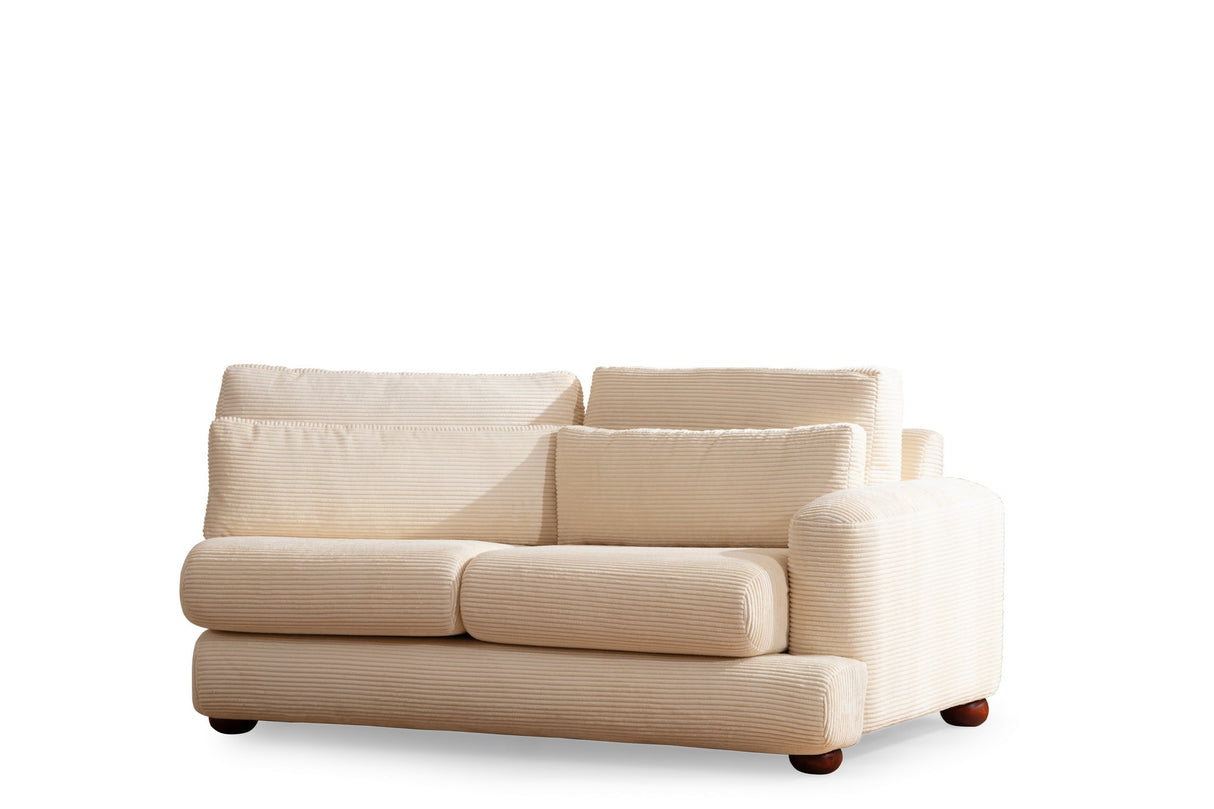 4-Sitzer-Sofa Links River Beige