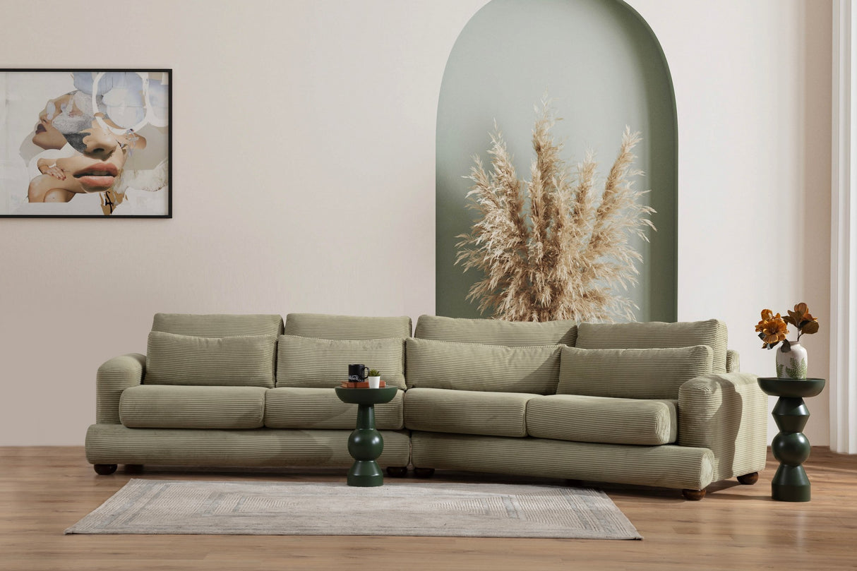 4-Sitzer-Sofa rechts River Green