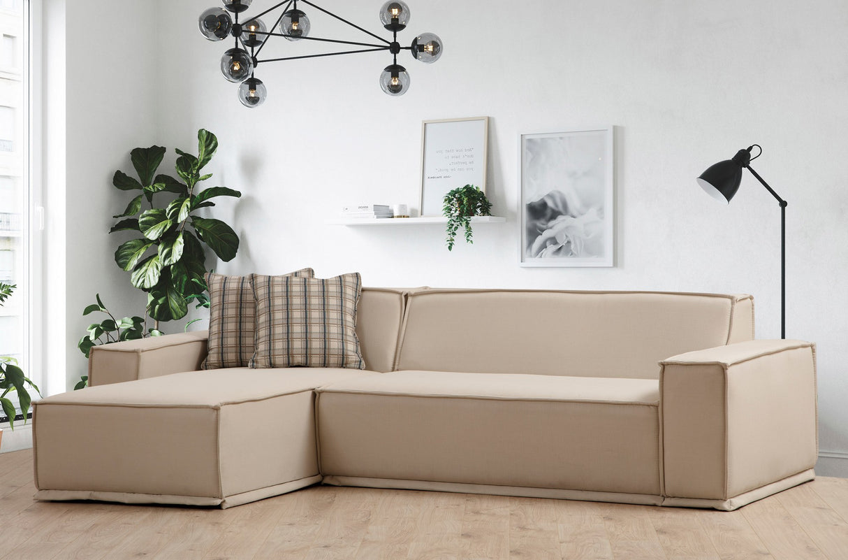 Ecksofa links Lego Creme