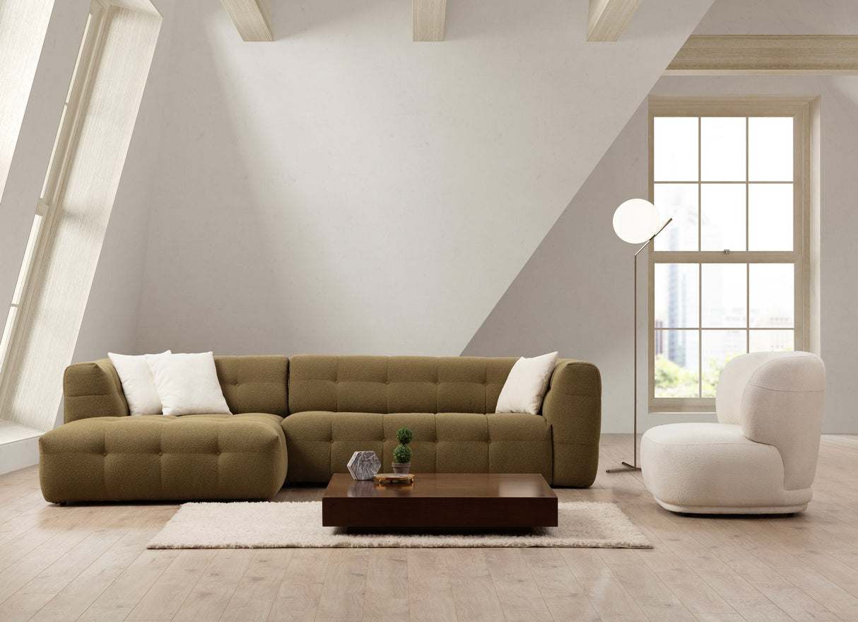 Ecksofa links Cady Khaki