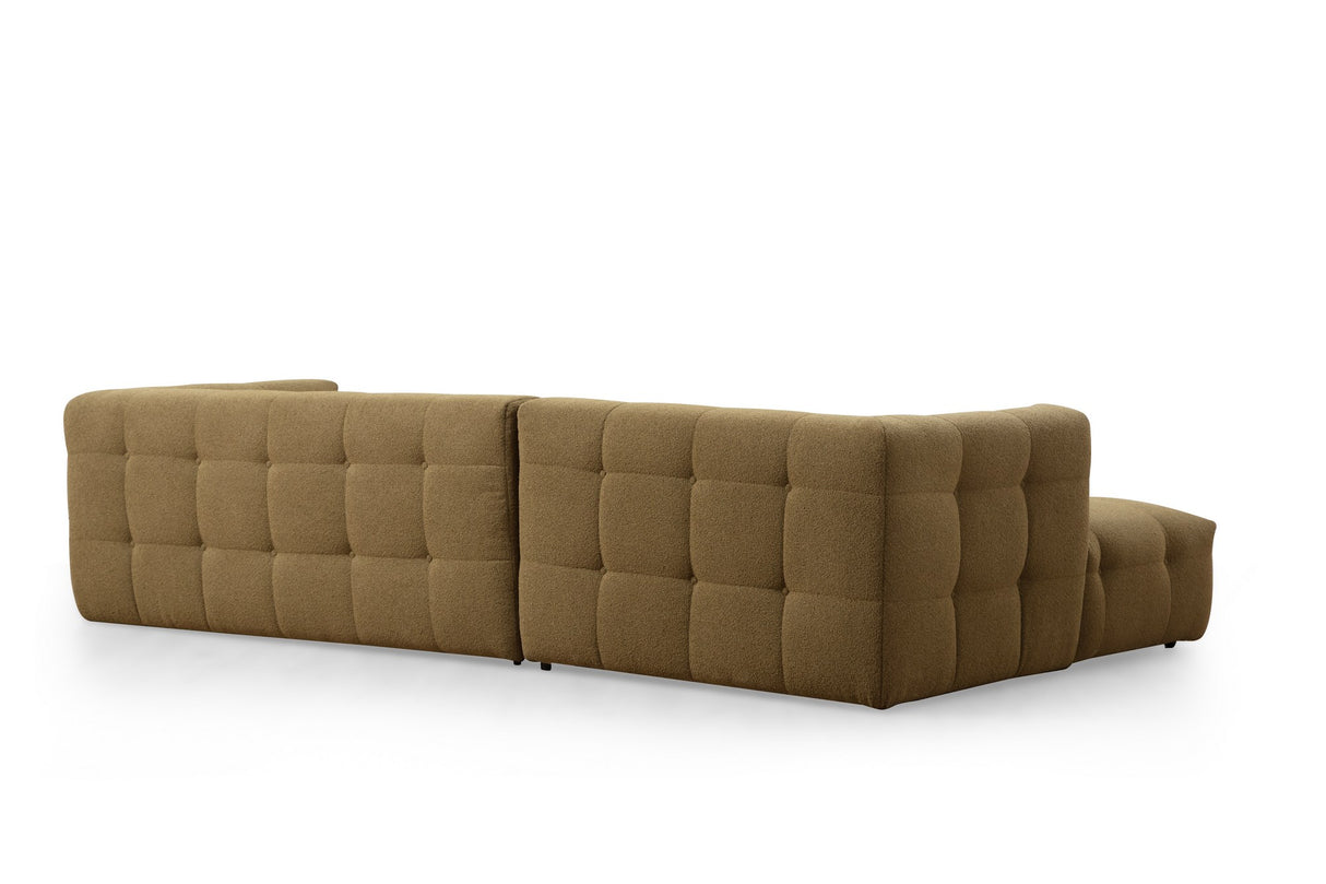 Ecksofa links Cady Khaki