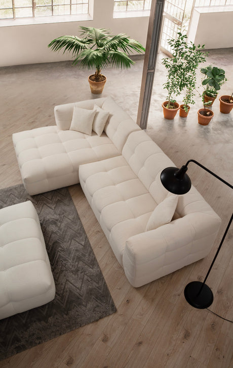 Ecksofa links Cady Beige