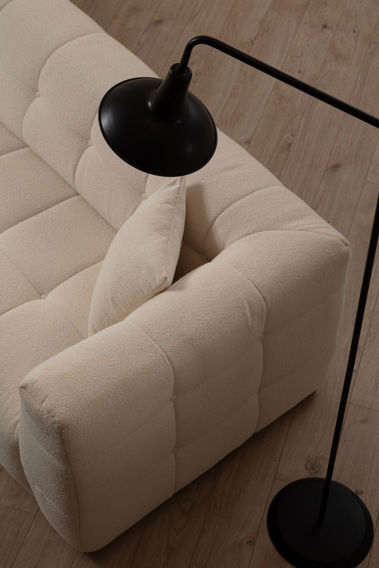 Ecksofa links Cady Beige