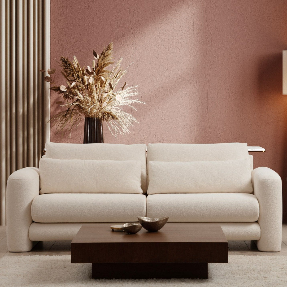 3-Sitzer-Sofa Lily Cream