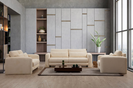 3-Sitzer-Sofa Lily Beige