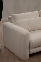 Ecksofa rechts Lily Cream