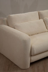 Ecksofa rechts Lily Beige