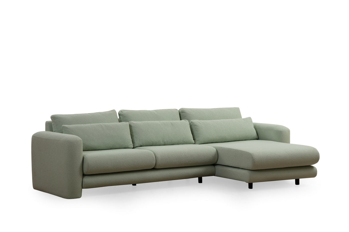 Ecksofa rechts Lily Green