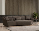 Ecksofa Mentis Braun