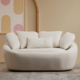 2-Sitzer-Sofa Midye Creme