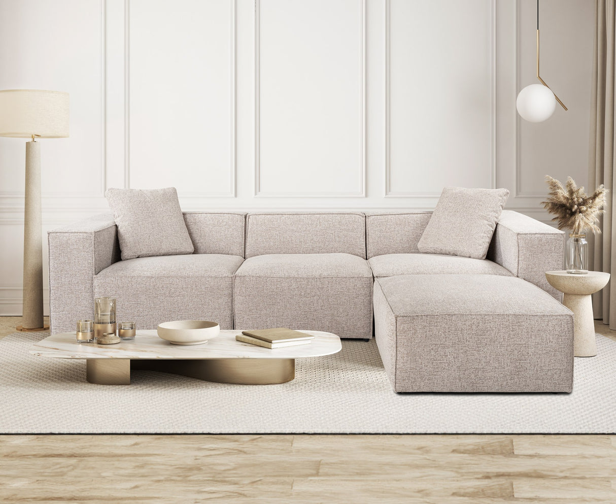 Ecksofa Lora Mokka