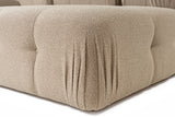 Modulare Bank 3sitzer mit Hocker Doeblo Beige