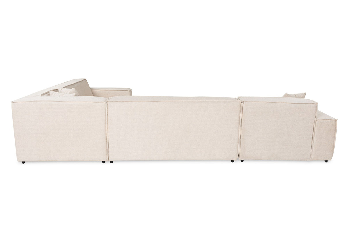 Ecksofa Puzzle Beige