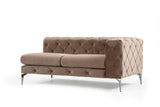 4-Sitzer-Sofa Como Dark Cream