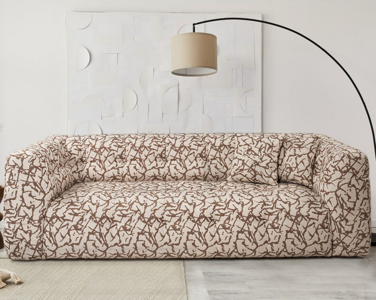 3-Sitzer-Sofa Cady Tan