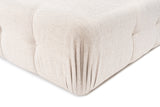 Modulare Bank 3sitzer mit Hocker Doeblo Light Beige