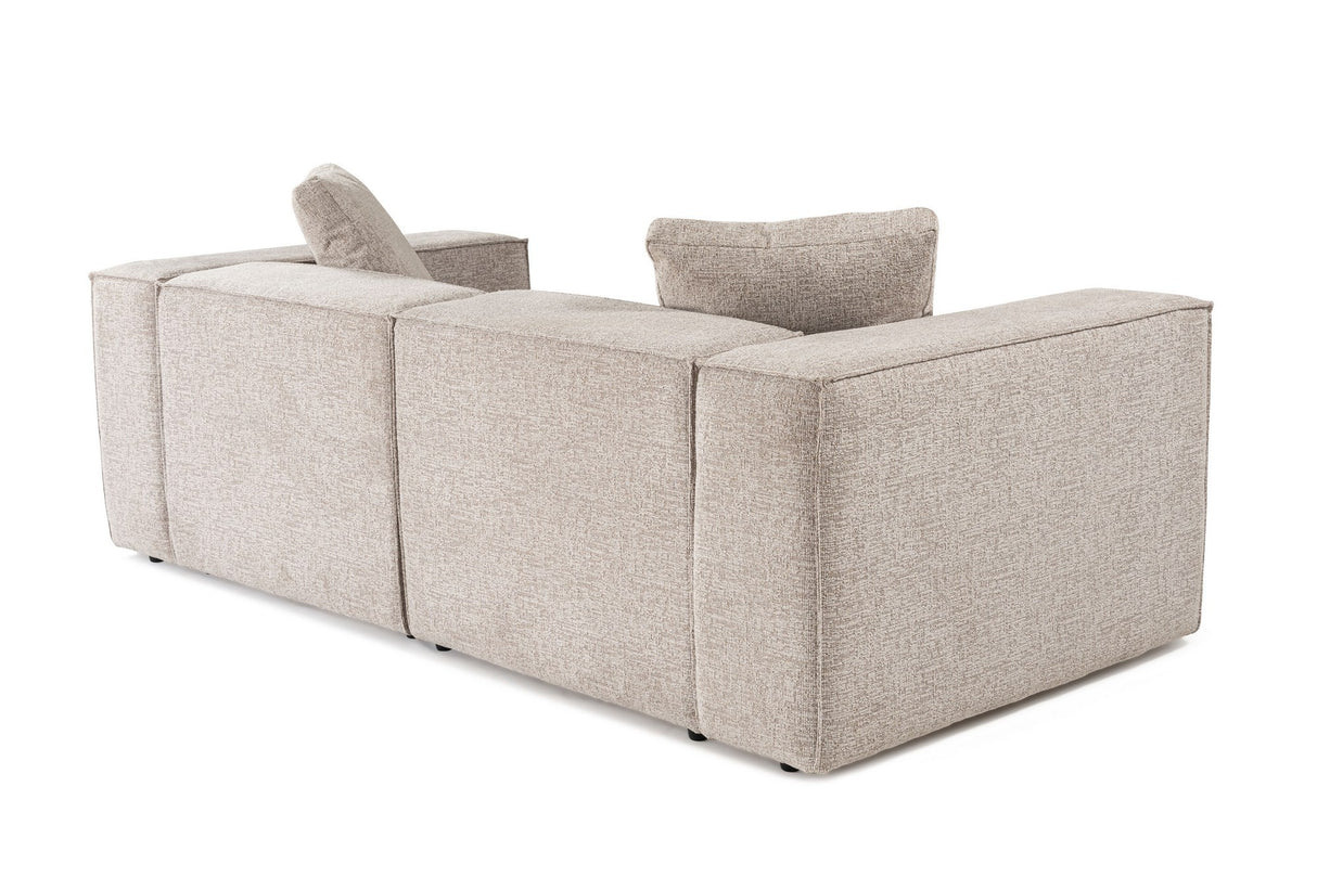 2-Sitzer-Sofa Lora Mokka