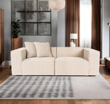 2-Sitzer-Sofa Lora Peach