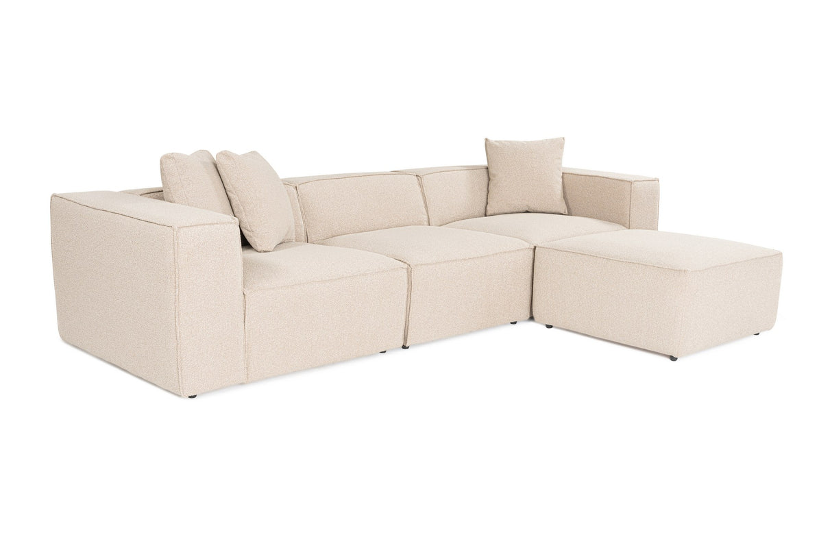 Ecksofa Lora Peach