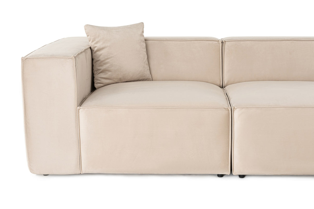 2-Sitzer-Sofa Lora Creme