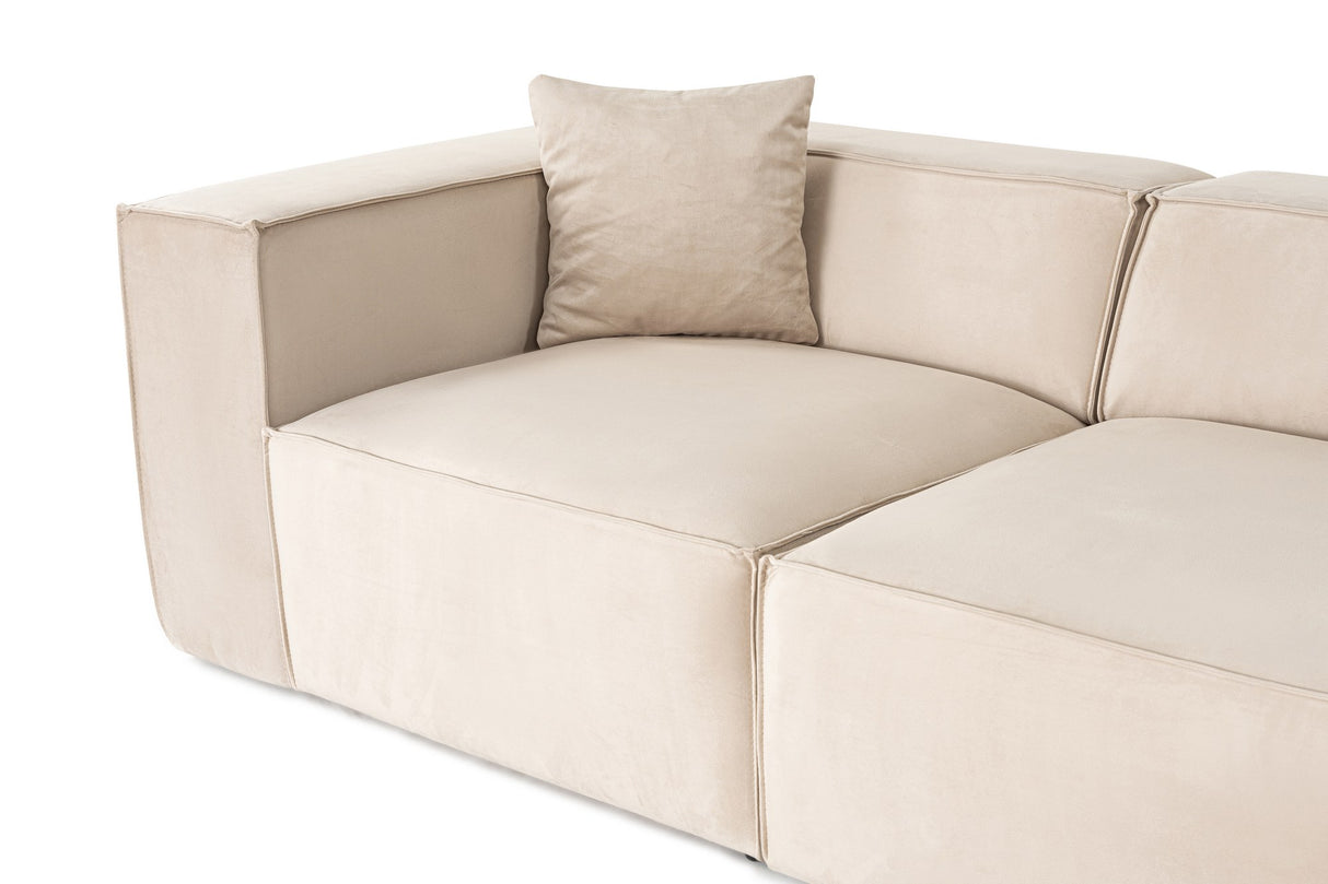 2-Sitzer-Sofa Lora Creme