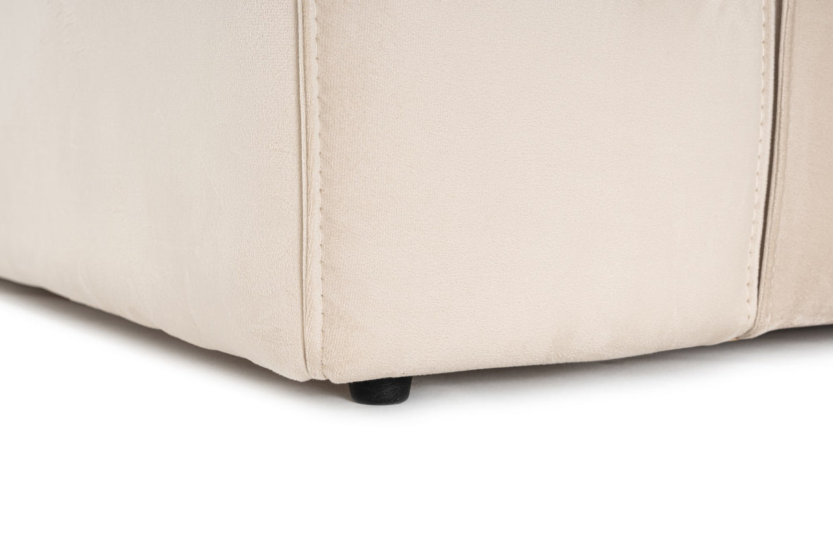 2-Sitzer-Sofa Lora Creme