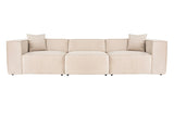 3-Sitzer-Sofa Lora Creme