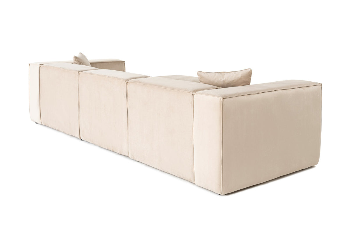 Ecksofa Lora Creme