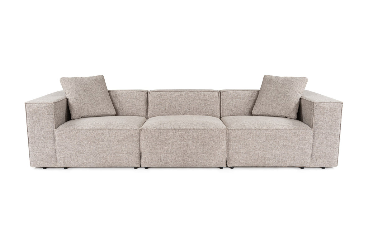 3-Sitzer-Sofa Lora Mokka