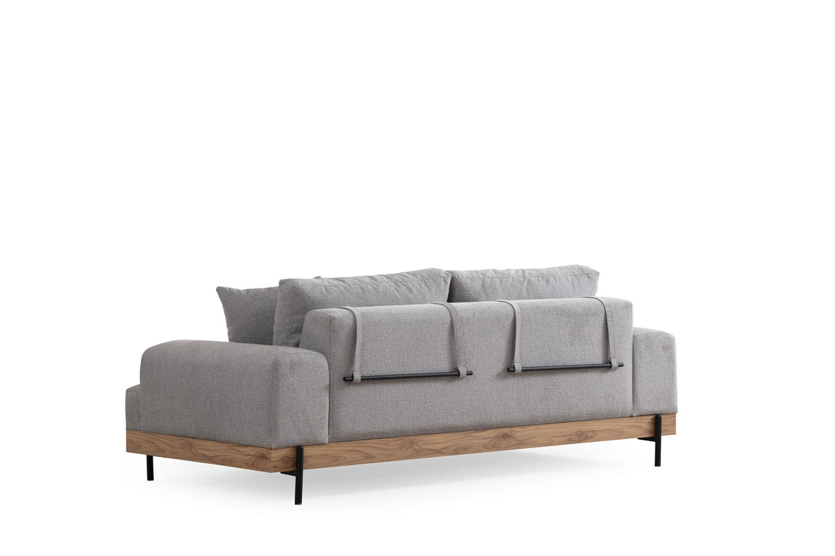 3-Sitzer-Sofa Eti Grey