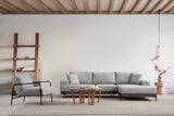 Ecksofa rechts Eti Grey